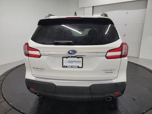 Crystal White Pearl 2021 Subaru Ascent Limited 7-Passenger