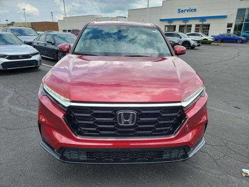 Radiant Red Metallic 2026 Honda CR-V EX-L AWD
