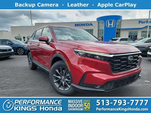 Radiant Red Metallic 2026 Honda CR-V EX-L AWD
