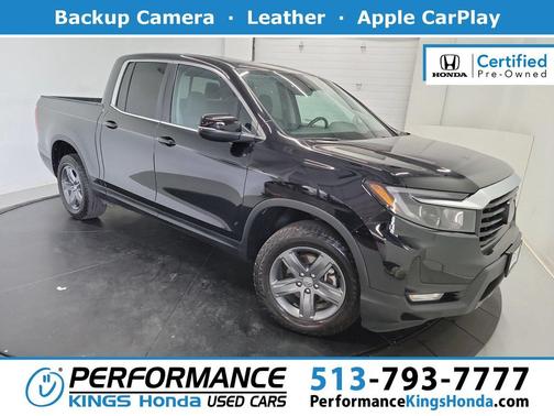 Crystal Black Pearl 2023 Honda Ridgeline RTL