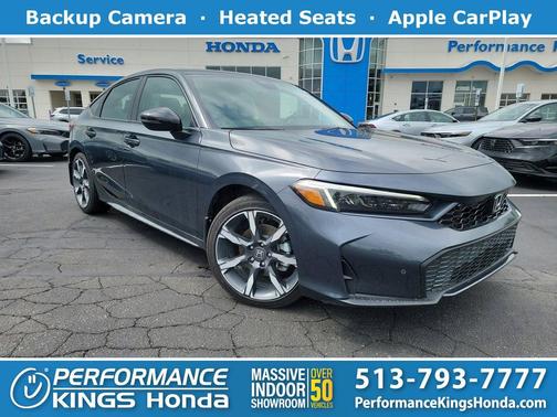Meteorite Gray Metallic 2026 Honda Civic Hybrid Sport Touring