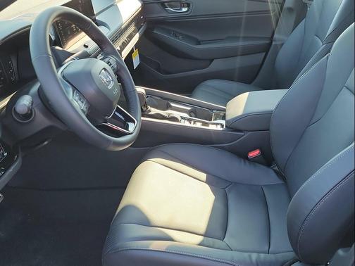 Solar Silver Metallic 2026 Honda Accord Hybrid Sport-L