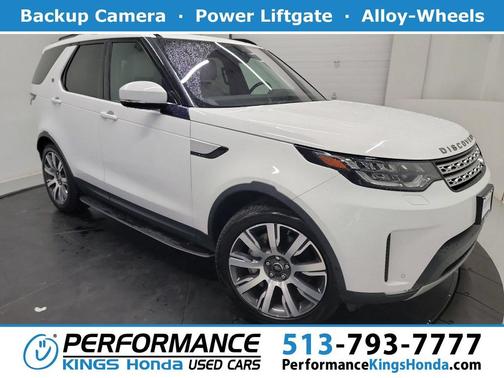 White 2019 Land Rover Discovery HSE