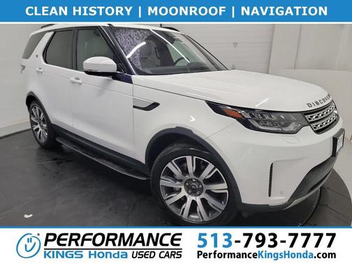 White 2019 Land Rover Discovery HSE