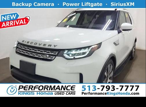 White 2019 Land Rover Discovery HSE