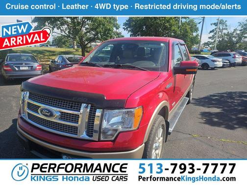 Red 2012 Ford F-150 XLT