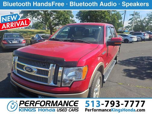 Red 2012 Ford F-150 XLT