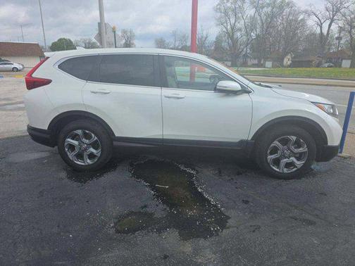 White Diamond Pearl 2018 Honda CR-V EX-L