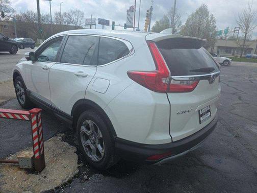 White Diamond Pearl 2018 Honda CR-V EX-L