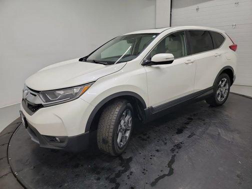 White Diamond Pearl 2018 Honda CR-V EX-L