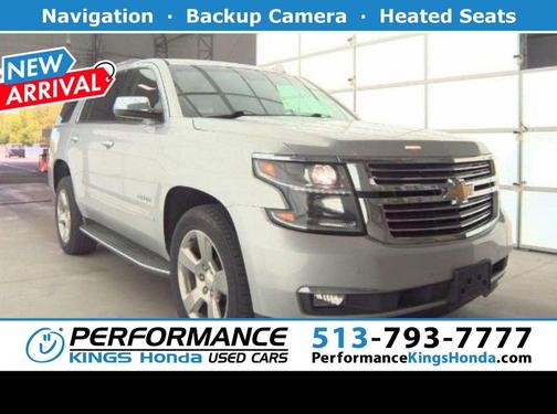 Silver Ice Metallic 2018 Chevrolet Tahoe Premier
