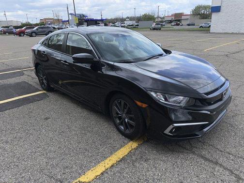 Crystal Black Pearl 2019 Honda Civic EX