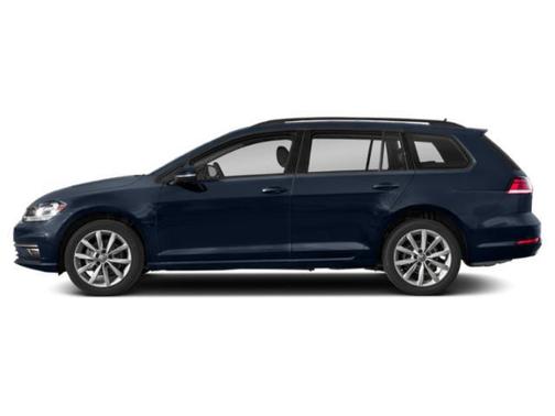 Deep Black Pearl 2019 Volkswagen Golf SportWagen TSI S