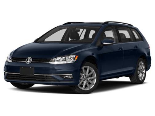 Deep Black Pearl 2019 Volkswagen Golf SportWagen TSI S