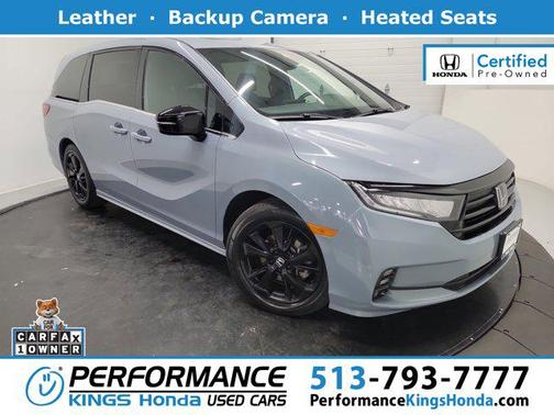 Sonic Gray Pearl 2023 Honda Odyssey Sport