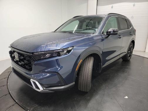 Blue 2023 Honda CR-V Hybrid Sport Touring AWD