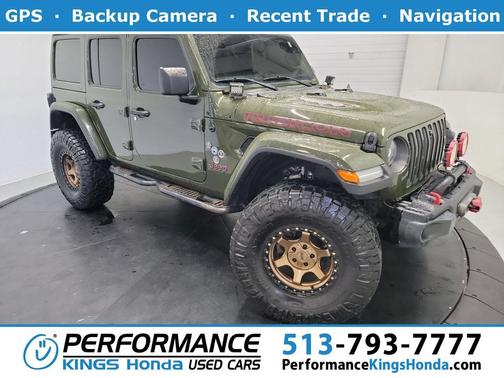 Sarge Green Clearcoat 2021 Jeep Wrangler Unlimited Rubicon