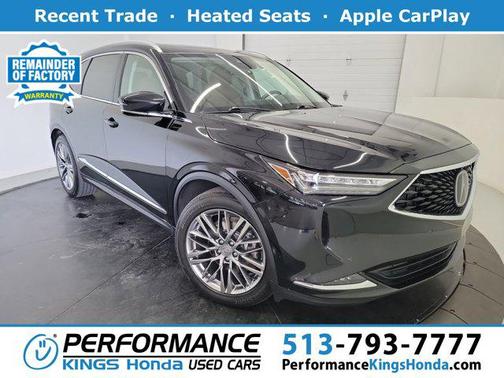 Majestic Black Pearl 2023 Acura MDX Advance Package