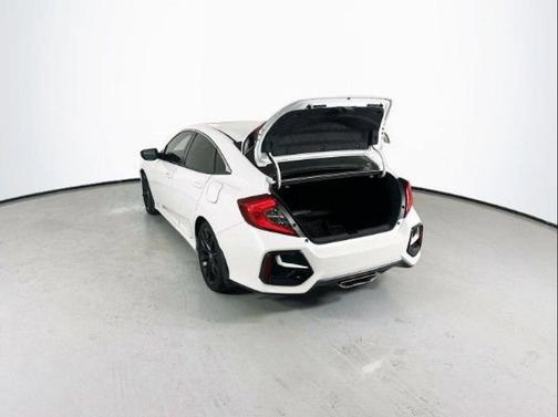 Platinum White Pearl 2020 Honda Civic Si Base