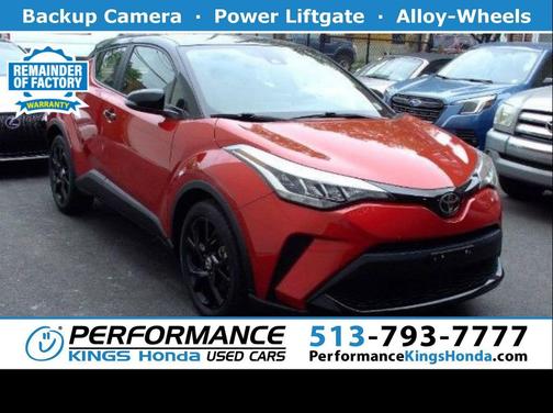 Supersonic Red w/Black Roof 2022 Toyota C-HR Nightshade Edition