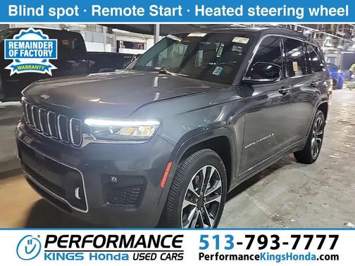 Baltic Gray Metallic Clearcoat 2022 Jeep Grand Cherokee L Overland
