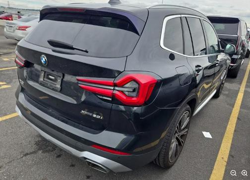 Black Sapphire Metallic 2022 BMW X3 xDrive30i