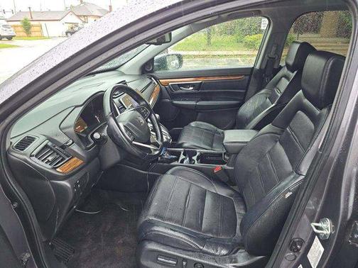 Gray 2018 Honda CR-V EX-L