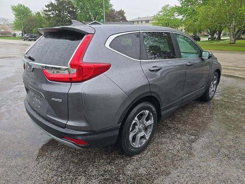Gray 2018 Honda CR-V EX-L