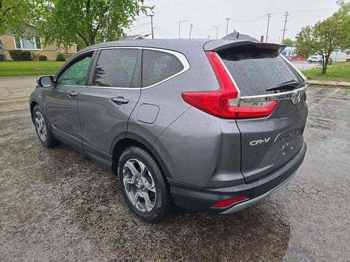 Gray 2018 Honda CR-V EX-L
