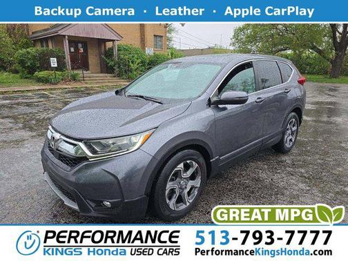 Gray 2018 Honda CR-V EX-L