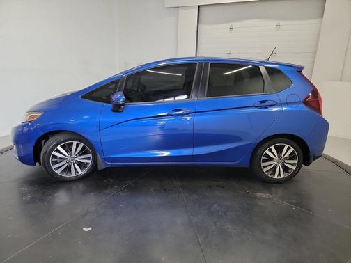 Aegean Blue Metallic 2017 Honda Fit EX-L