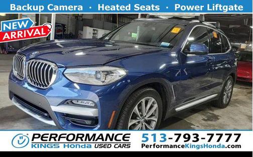 Phytonic Blue Metallic 2019 BMW X3 xDrive30i