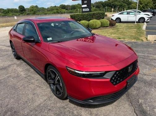 Radiant Red Metallic 2023 Honda Accord Hybrid Sport