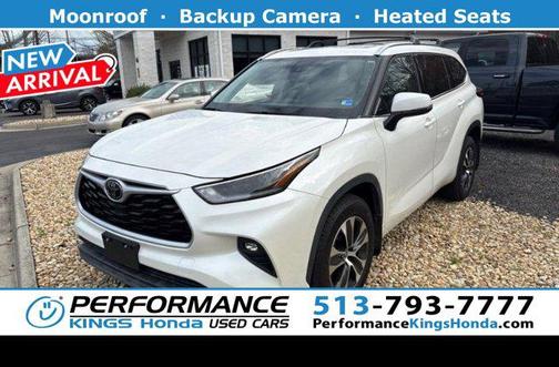 Blizzard Pearl 2021 Toyota Highlander XLE