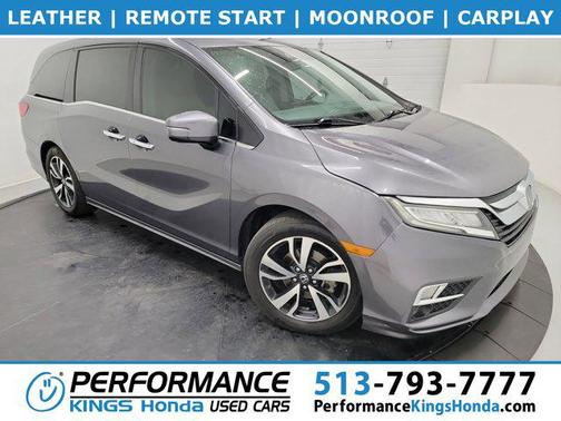 Gray 2019 Honda Odyssey Elite