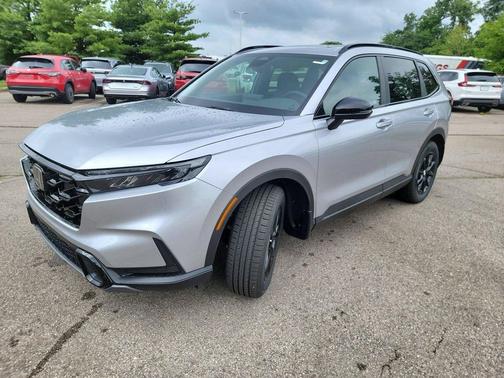 Solar Silver Metallic 2026 Honda CR-V Hybrid Sport AWD