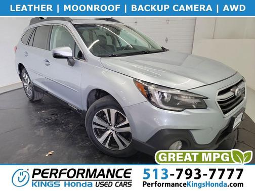 Ice Silver Metallic 2018 Subaru Outback 2.5i Limited