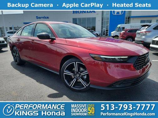Radiant Red Metallic 2026 Honda Accord SE