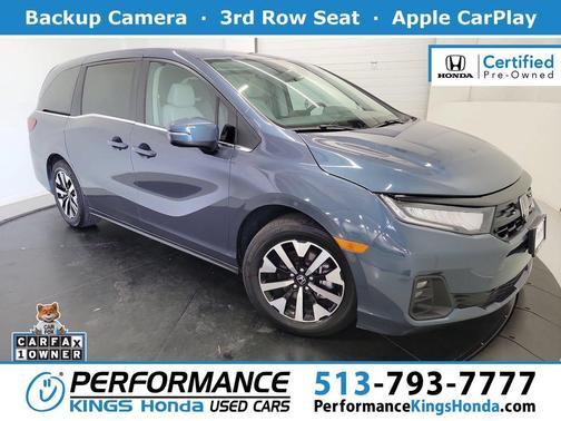 Smoke Blue Pearl 2025 Honda Odyssey EX-L