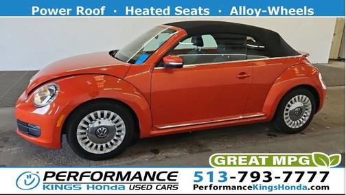 Orange Metallic 2016 Volkswagen Beetle 1.8T