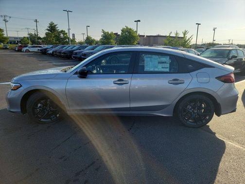 Solar Silver Metallic 2026 Honda Civic Hybrid Sport