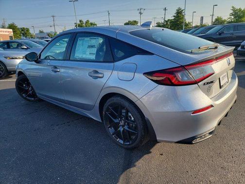 Solar Silver Metallic 2026 Honda Civic Hybrid Sport