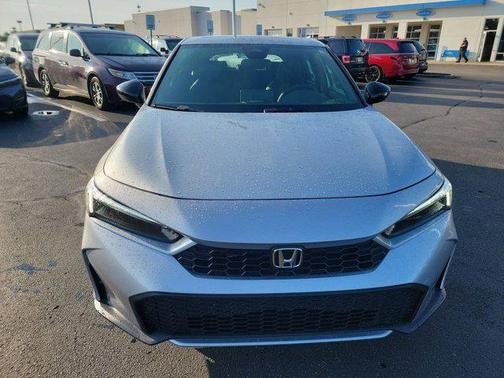 Solar Silver Metallic 2026 Honda Civic Hybrid Sport