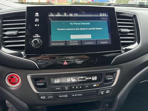 Sonic Gray Pearl 2024 Honda Passport AWD TrailSport