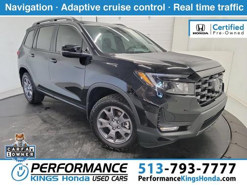Sonic Gray Pearl 2024 Honda Passport AWD TrailSport