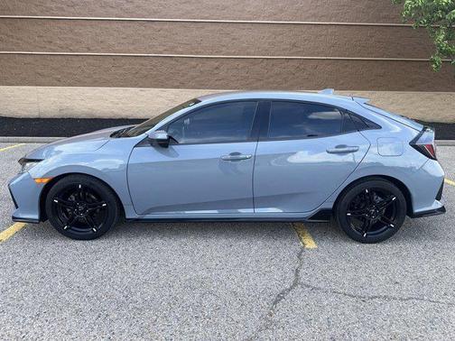 Gray 2017 Honda Civic Sport