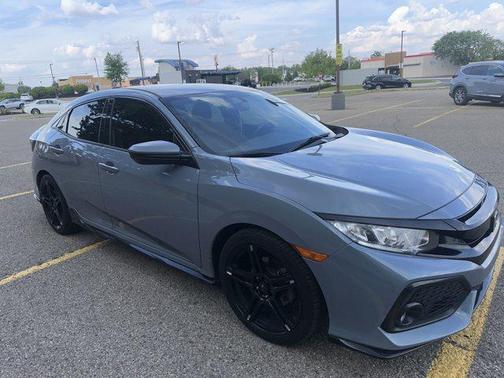 Gray 2017 Honda Civic Sport