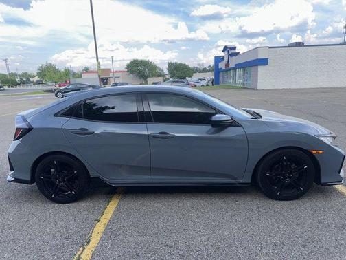 Gray 2017 Honda Civic Sport