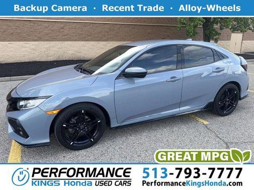 Gray 2017 Honda Civic Sport