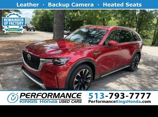 Soul Red Crystal Metallic 2024 Mazda CX-90 PHEV Premium